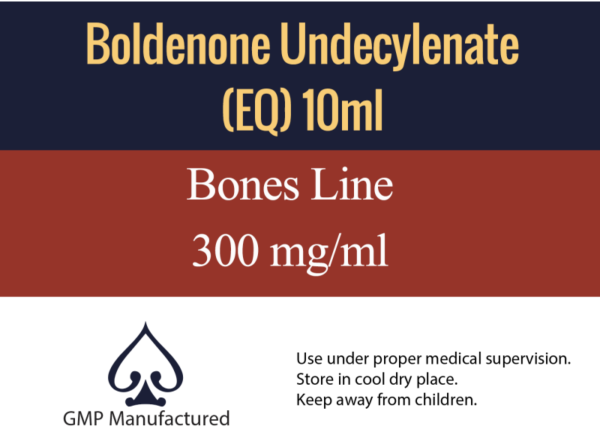 Boldenone Undecylenate  EQ GMP Bones Line 300mg 10ml